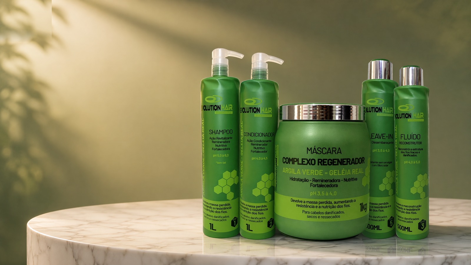 Argila Verde & Geléia Real Profissional