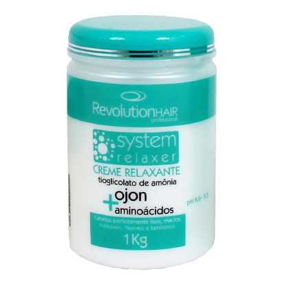 01 - Creme Relaxamento de Amônia + Ojon