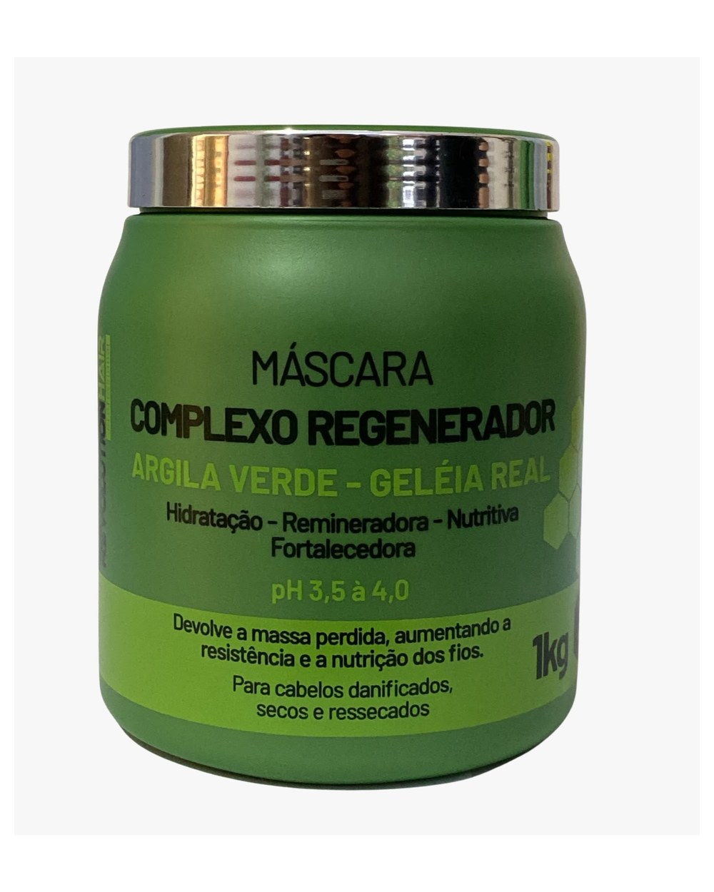Máscara Complexo Regenerador Argila Verde Profissional