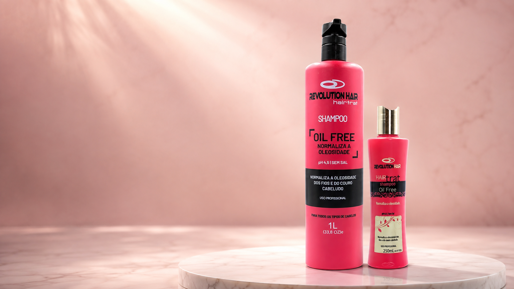 Shampoo Oil Free (1L e 250ml)